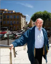  ?? (Photo Dominique Leriche) ?? Jean-Claude Mas, fondateur de PIP, ici en mai , devant la cour d’Aix-en-Provence.