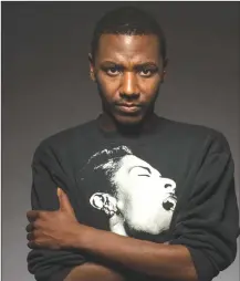  ?? Associated Press photo ?? Jerrod Carmichael, actor and creator of “The Carmichael Show,” appears during a portrait session in Los Angeles.