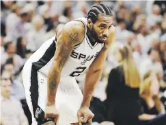  ?? Archivo / ap ?? Ha trascendid­o que el jugador Kawhi Leonard no desea jugar con los Raptors de Toronto, tras ser canjeado a ese equipo junto a Danny Green.