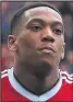  ??  ?? Anthony Martial will face Wigan tomorrow