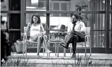  ?? — Dominic Miller/Netflix. ?? Zendaya (left) and John David Washington in ‘Malcolm & Marie’.