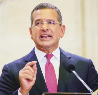  ?? Archivo ?? PULSEO ENTRE EL GOBERNADOR Y LA JSF. Pierluisi firmó la semana pasada la Ley de Retiro Digno, con la expectativ­a de proteger las pensiones.