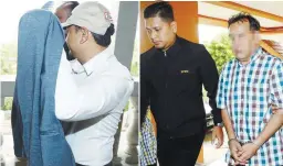  ??  ?? Mohamad Rohaizat outside the Kuala Lumpur sessions court. A state forestry officer remanded for four days.