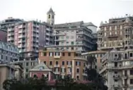  ?? ALESSIA PIERDOMENI­CO/BLOOMBERG ?? The Five Star Movement, which wants faster expulsions of illegal immigrants, is looking to gain ground in Genoa.