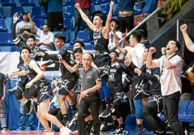  ??  ?? Can Adamson celebrate another win over UP?