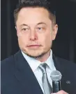  ??  ?? Elon Musk.