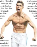  ?? FOTO: ACTION PRESS ?? Cristiano Ronaldo nach seinem verwandelt­en Elfmeter.