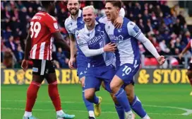  ?? ?? Brandon Aguilera anotó su primer gol con el Bristol Rovers.