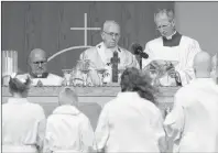  ?? AP PHOTO ?? Pope Francis celebrates the Holy Mass at the Phoenix Park, in Dublin, Ireland, Sunday.