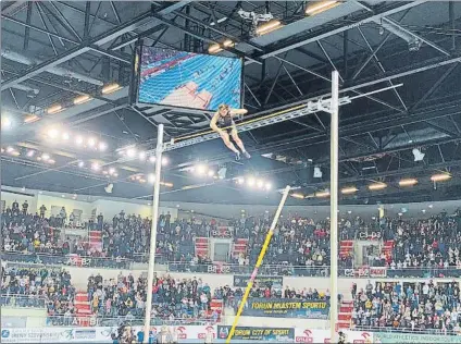  ?? FOTO: WORLD ATHLETICS ?? Armand Duplantis, quien batió en febrero dos récords del mundo de pértiga, una de las estrellas presentes en Mónaco