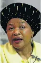  ??  ?? Baleka Mbete