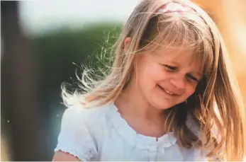  ?? BATSTONE FAMILY HANDOUT PHOTO VIA CP ?? Teagan Batstone smiles in a family handout photo from 2013. The father of an eight-year-old girl who was smothered by her mother says a happy, empathetic, sensitive and loving child was taken away from the world for no reason.