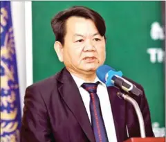  ?? HONG MENEA ?? Dr Nhep Angkeabos, the director of the National Paediatric Hospital of Cambodia, has been summoned for questionin­g.