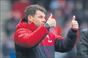  ??  ?? DEEP END: Rangers caretaker manager Graeme Murty will likely oversee