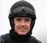  ??  ?? Ruby Walsh Marcach Jockey