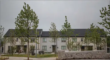  ??  ?? Avondale Heights in Rathdrum was one of the social housing schemes completed by Wicklow County Council in 2019. The local authority increased its housing stock by 351 in 2019.