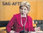  ?? Blair Raughley SAG- AFTRA ?? LAWYER Gloria Allred offers advice during SAGAFTRA’s “Beyond the Headlines” seminar Tuesday.