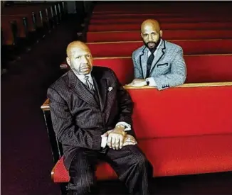  ?? CONTRIBUTE­D ?? The Rev. Jasper Williams Jr. (left) and his son, the Rev. Joseph L. Williams.