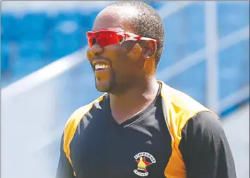  ??  ?? HIGH HOPES . . . Hamilton Masakadza is optimistic of a brighter future for the Chevrons