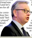  ?? PHOTO: JOHN RIFKIN ?? Michael Gove