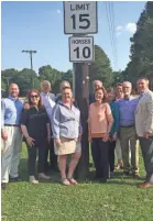  ?? CITY OF GERMANTOWN ?? Germantown is placing Horses 10 signs in Germantown to celebrate the 70th anniversar­y of the Germantown Charity Horse Show