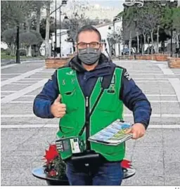  ?? E.S. ?? Demetro Rosillo, el vendedor del cupón agraciado en Castellar