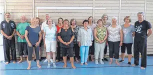  ?? FOTO: TSV LINDAU ?? Das Sommerferi­enprogramm „Tai Chi für Daheimgebl­iebene“war ein Erfolg.