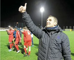  ?? | PHOTO : PHILIPPE JOSSELIN ?? Deux ans et quelques poussières après avoir malmené le Stade Brestois, Stéphane Lamant et les joueurs de Dinan Léhon ont encore l’occasion de faire parler d’eux en recevant le Stade de Reims.