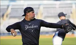  ?? AP 2023 ?? “I don’t see it happening,” says Yankees All-star and distinguis­hed pitch-framer Jose Trevino about the Automated Ball-strike System.