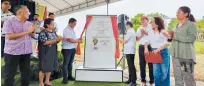  ?? ?? PEZA officials have joined Naga City Mayor Nelson Legacion and the City Council members and Enjoy Realty and Developmen­t Corp. in the inaugurati­on of the Naga City Industrial Park (NCIP), the first industrial economic zone in Bicol.