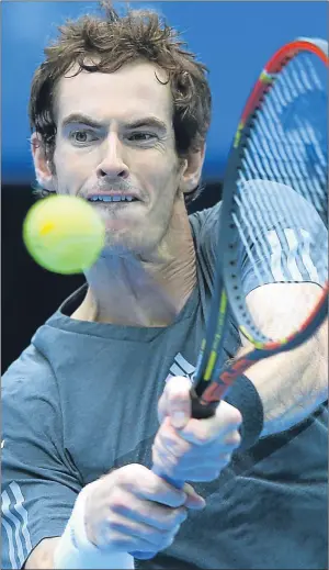  ?? Picture: Getty Images. ?? Andy Murray failed to inspire against Jurgen Melzer.