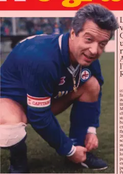  ?? ?? Patron Vittorio Cecchi Gori ha guidato la Fiorentina dal ‘93 al 2002