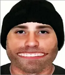  ??  ?? Recognise this mouth? E-fit of a suspected burglar