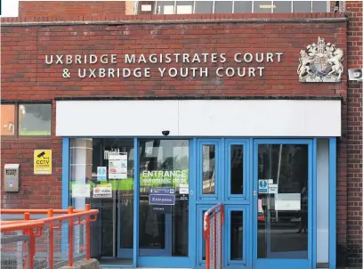  ??  ?? Uxbridge Magistrate­s Court ordered the fine of nearly £10,000 for the illegal extensions at Mrs Darshan Kingra’s property in Windsor Avenue, Uxbridge