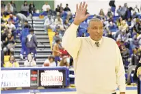  ?? JONATHON GRUENKE/STAFF ?? Since founding the Boo Williams Summer League in Hampton Roads 40 years ago, Boo Williams has coached and mentored thousands of male and female athletes.