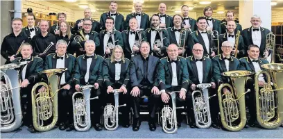  ??  ?? Haverhill Band has been a championsh­ip band for the last five years