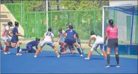  ?? HT FILE PHOTO ?? Hockey has been the major discipline in sporting events in Uttar Pradesh.