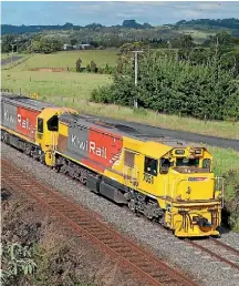  ??  ?? KiwiRail drivers changed their usual practices to help save fuel.