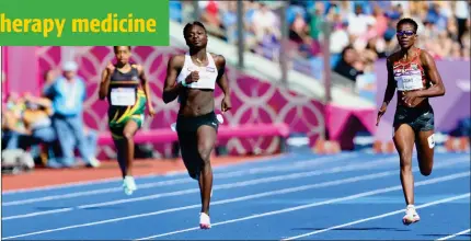  ?? Photo: File/Nampa ?? Good state… Christine Mboma is in a good state as she continues to prepare for her return to the tracks.