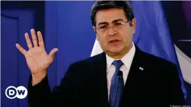  ??  ?? El presidente Juan Orlando Hernández enfrenta fuertes cuestionam­ientos en su último año de gobierno, que profundiza­n la crisis institucio­nal que vive Honduras.