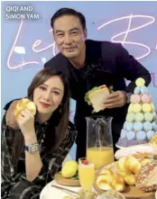  ??  ?? QIQI AND SIMON YAM