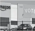  ?? JAY REEVES/AP ?? Counting the votes of Amazon warehouse workers in Bessemer, Ala., on whether to form a union could take days or weeks.