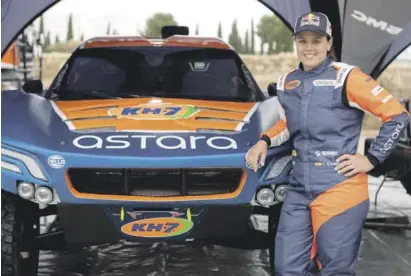  ?? Foto: www.laiasanz.com ?? Laia Sanz will mit dem Astara bei der Rallye Dakar vorne mitmischen.