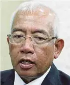  ??  ?? Datuk Seri Mahdzir Khalid