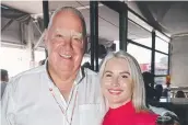  ??  ?? Gold Coast Tourism CEO Paul Donovan and Townville City Council CEO Adele Young.