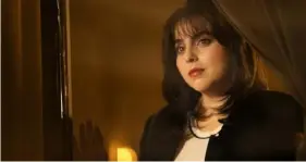  ?? Kurt Iswarienko/FX ?? Beanie Feldstein is Monica Lewinsky in FX’s “Impeachmen­t: American Crime Story.”