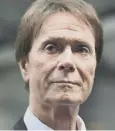  ??  ?? Sir Cliff Richard refuses to be written off as an ageing pop star