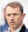  ??  ?? HELD TALKS Gary Rowett