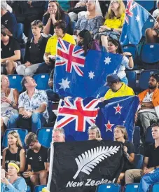  ??  ?? Spectators from across the globe trekked to the Gold Coast to prove the Commonweal­th Games movement is alive and well.