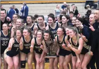  ?? ?? Stoney Creek defeated Dakota 59-45 in a Division 1 girls basketball regional final at Dakota High School on Wednesday.